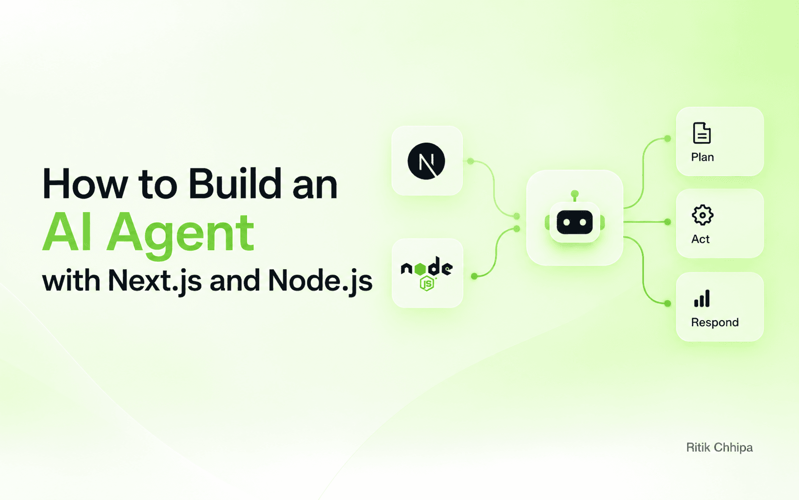 How to Build an AI Agent with Next.js and Node.js