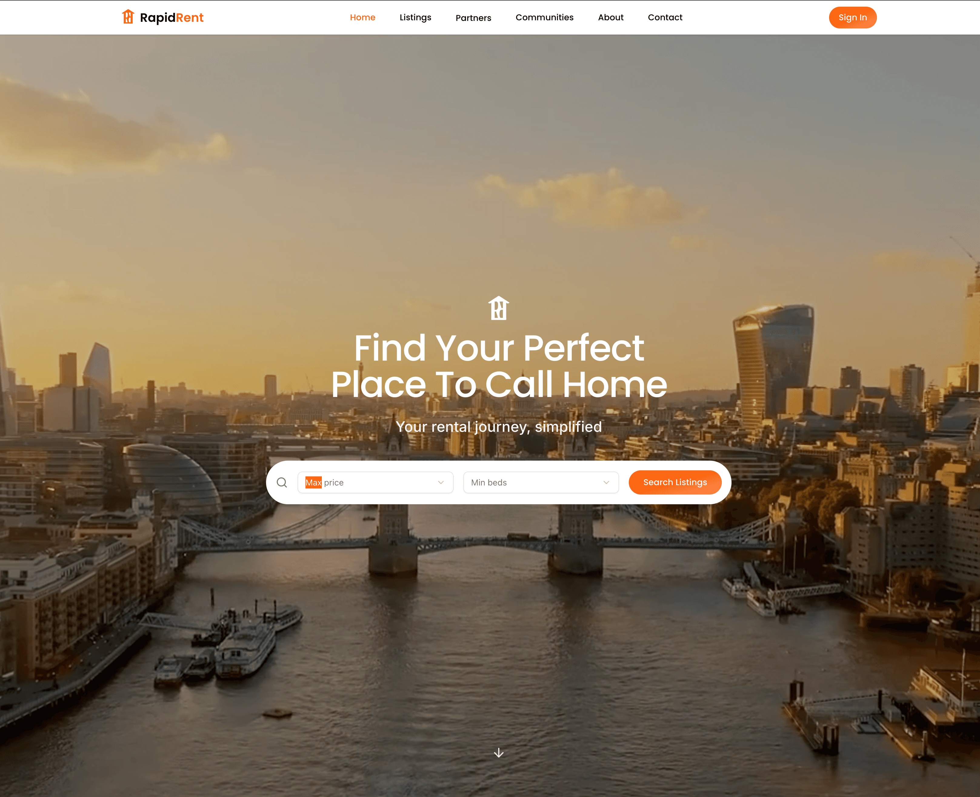 Landing Page